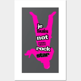 Je Suis Not Un Rock Star (Wrong 'Un) By Abby Anime(c) Posters and Art